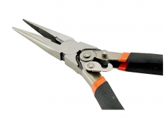 Double Joint Power 60% Added Energy Saving 7" Long Nose Pliers Bending Shaping & Wiring
