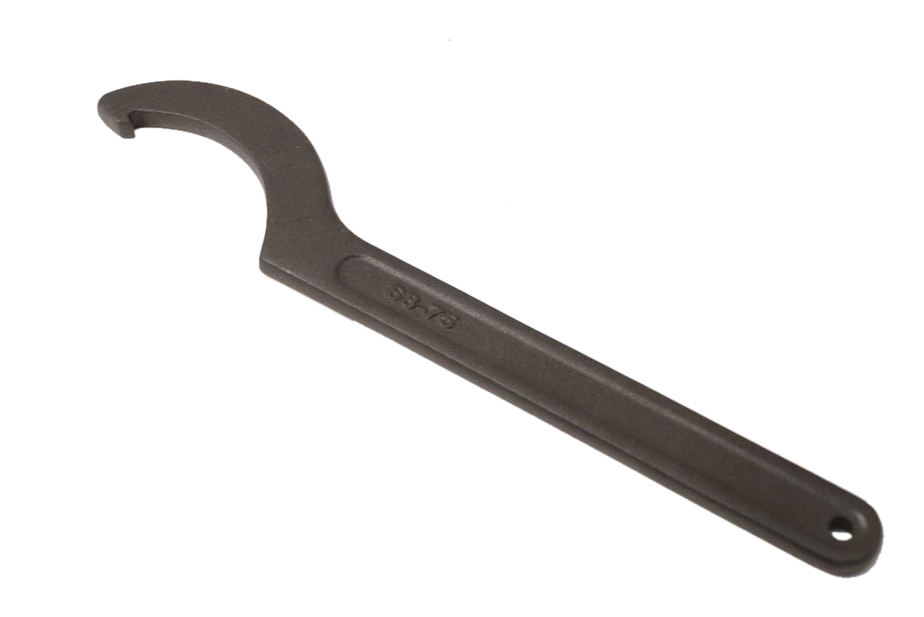 C Spanner Hook Wrench Flat Teeth Slotted & Roller Bearing Nut Option58