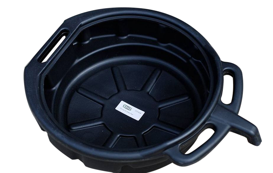15 Ltr Oil / Fluid Drain Pan Tray Recycle Container with Pouring Spout