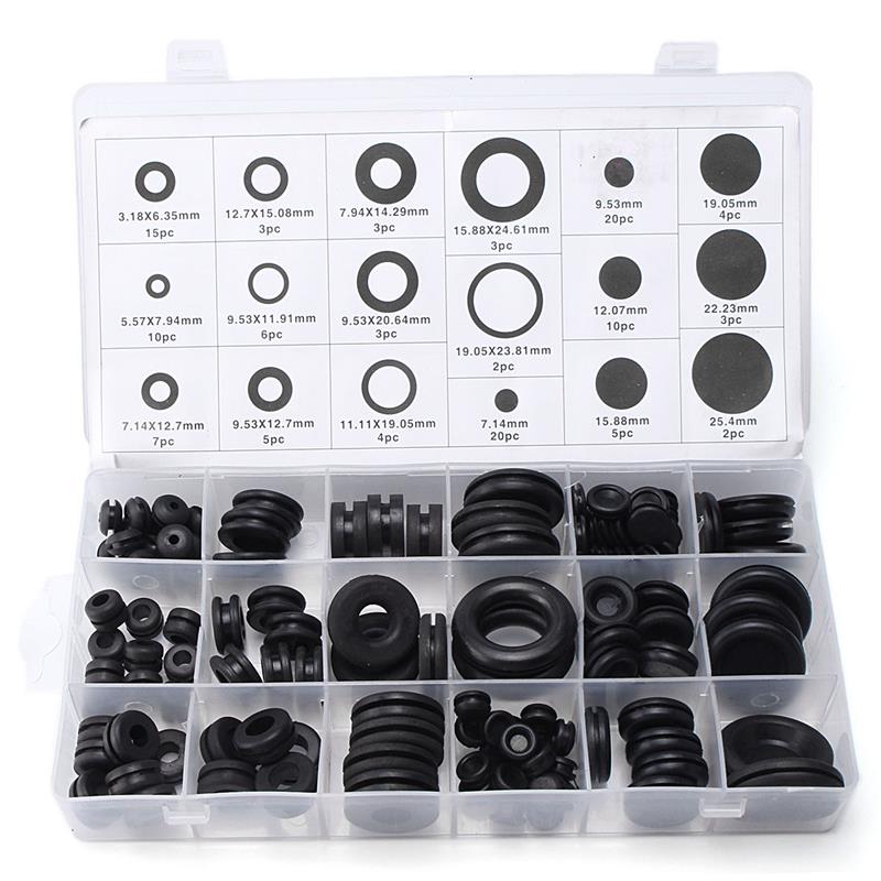 125pc-18-metric-sizes-rubber-grommet-assortment-various-sizes-open