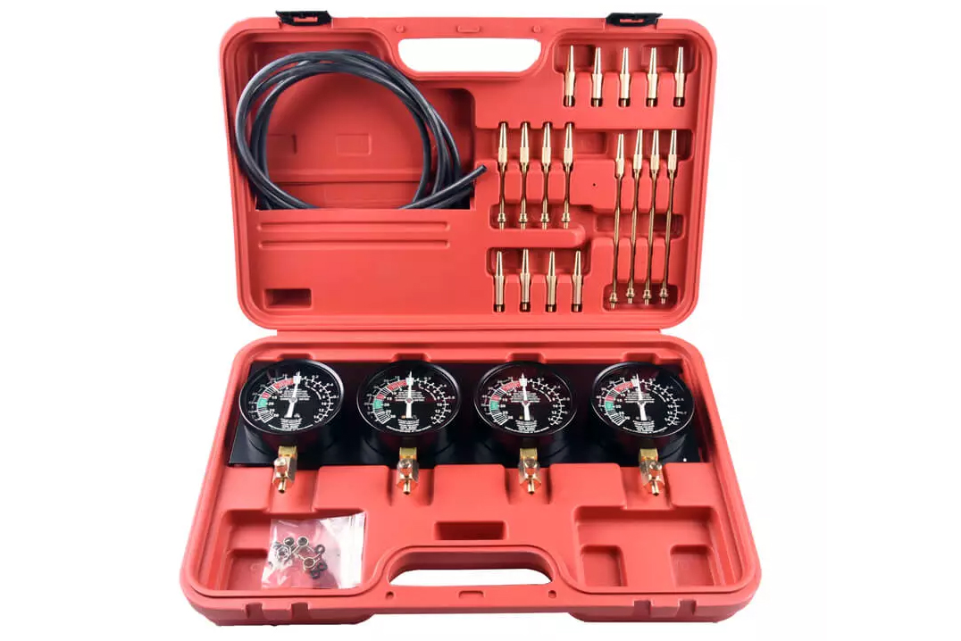 Carburetor Synchronizer and Adjustment Tool Kit Vacuum & Pressure