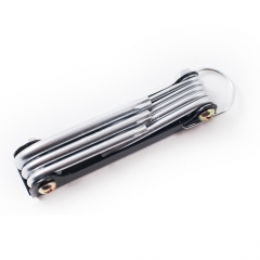 8pc Foldable Star Torx Key Wrench Pocket Size Set T9-10-15-20-25-27-30-40