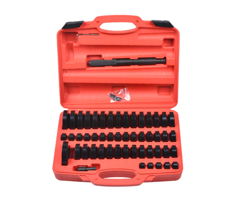 51pc Custom Bushing Bearing Seal Driver Push Press Disc Tool Set 1874mm
