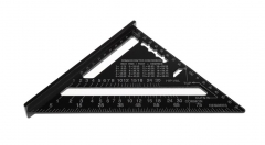 7'' Aluminium Speed Metric/Imperial Square Carpenter's Rafter Triangle Angle Protractor Layout Tool