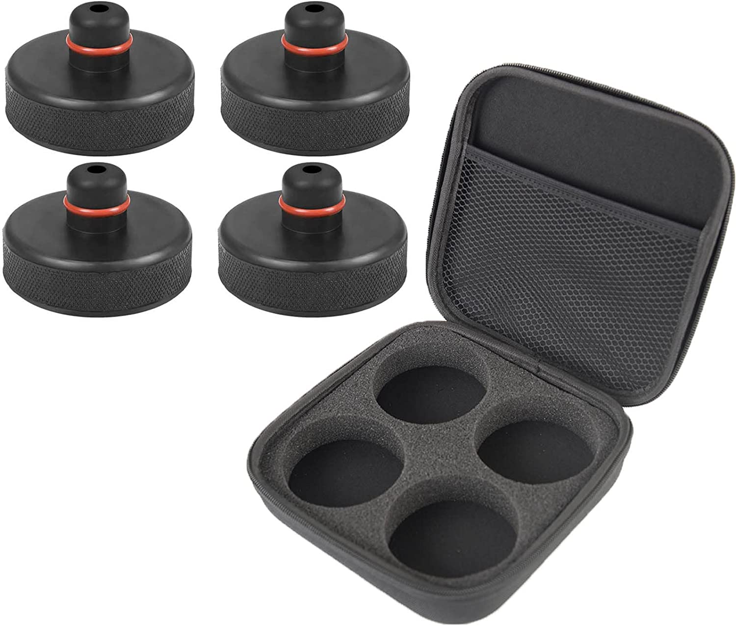 4pc Tesla Model Y Model 3 Jack Pad Floor Jack Pad Adapter Puck Jack